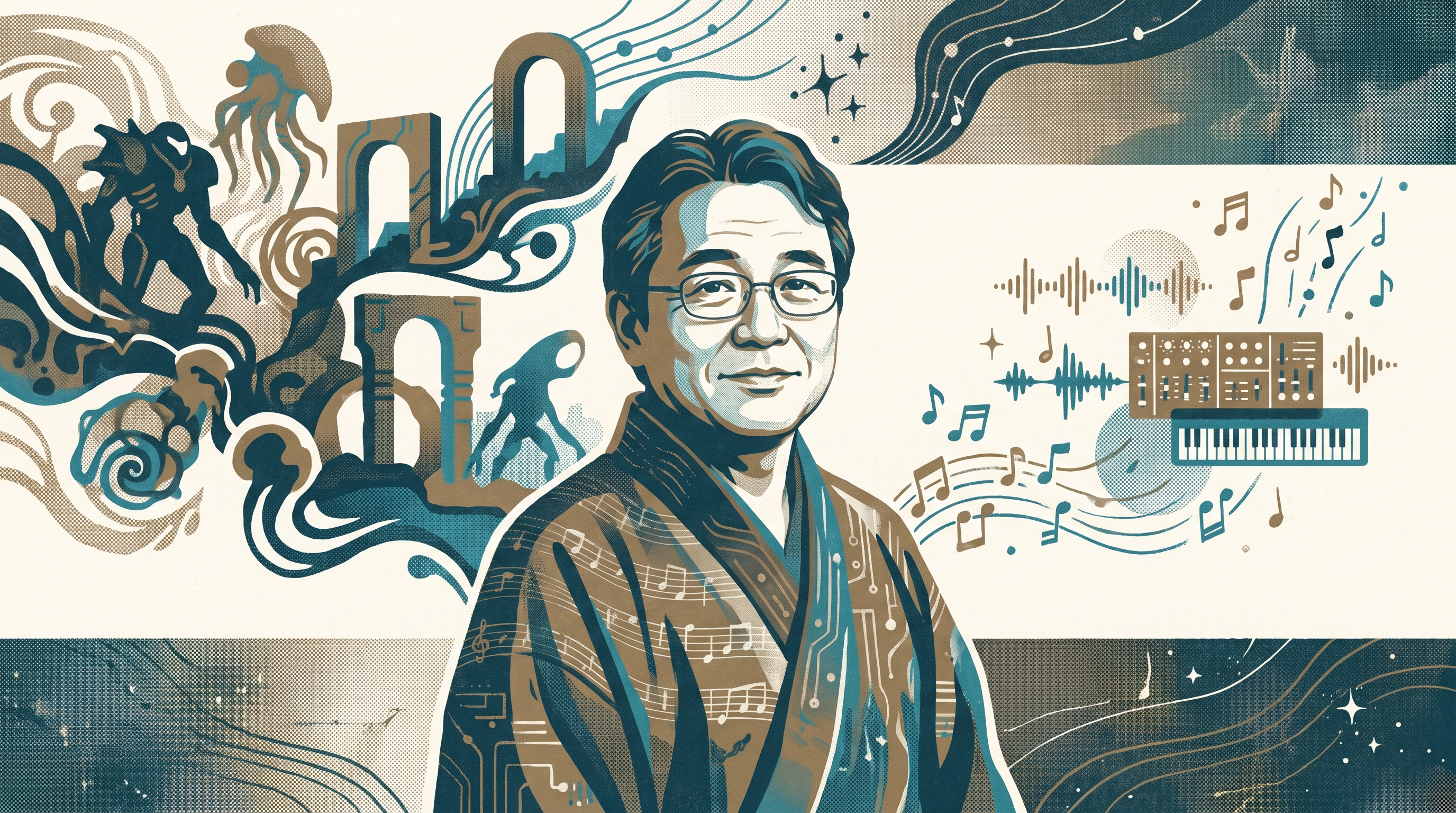 Hirokazu Tanaka — Enjoy Game Japan Museum illustration
