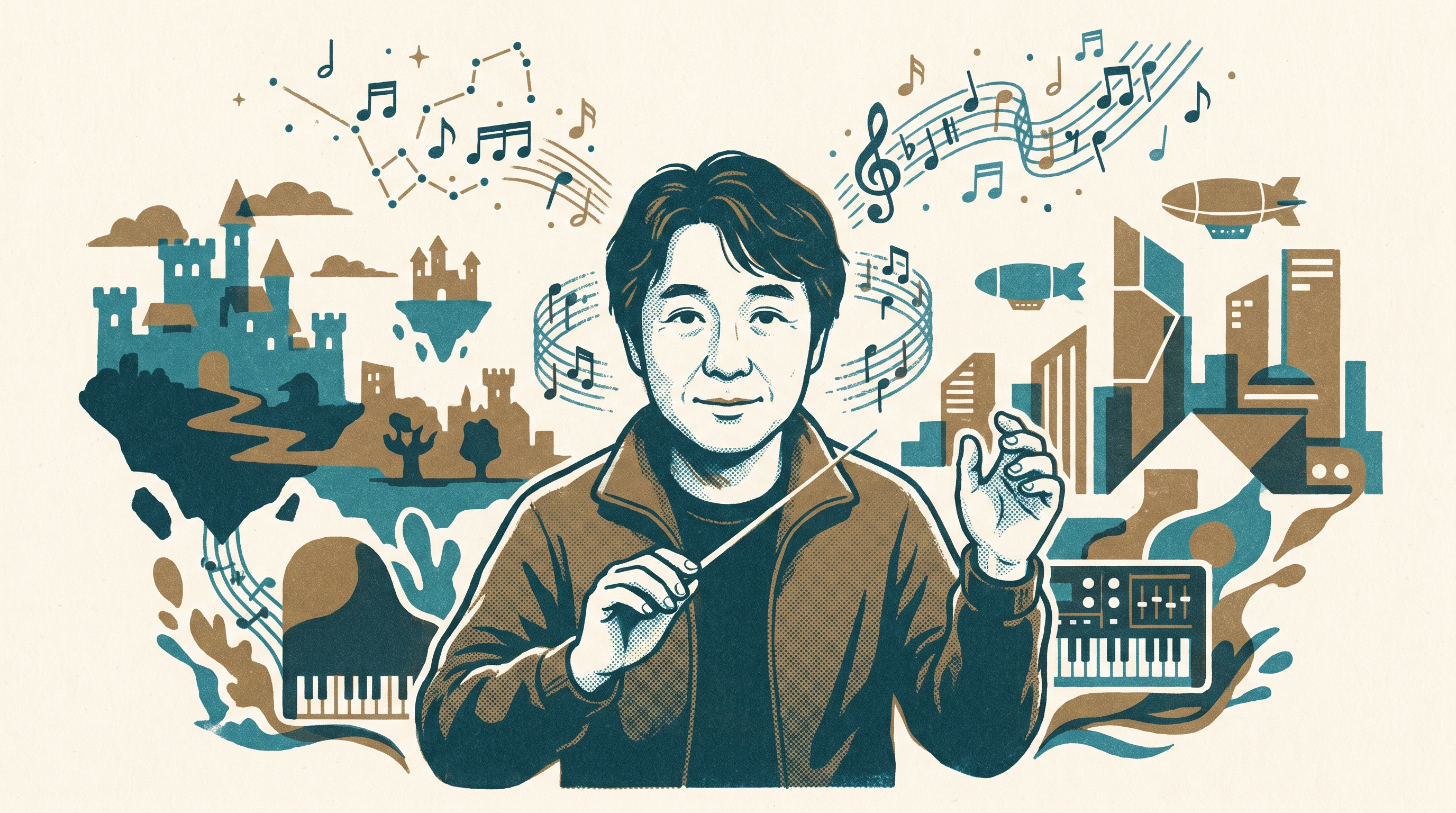 Masaharu Iwata — Enjoy Game Japan Museum illustration