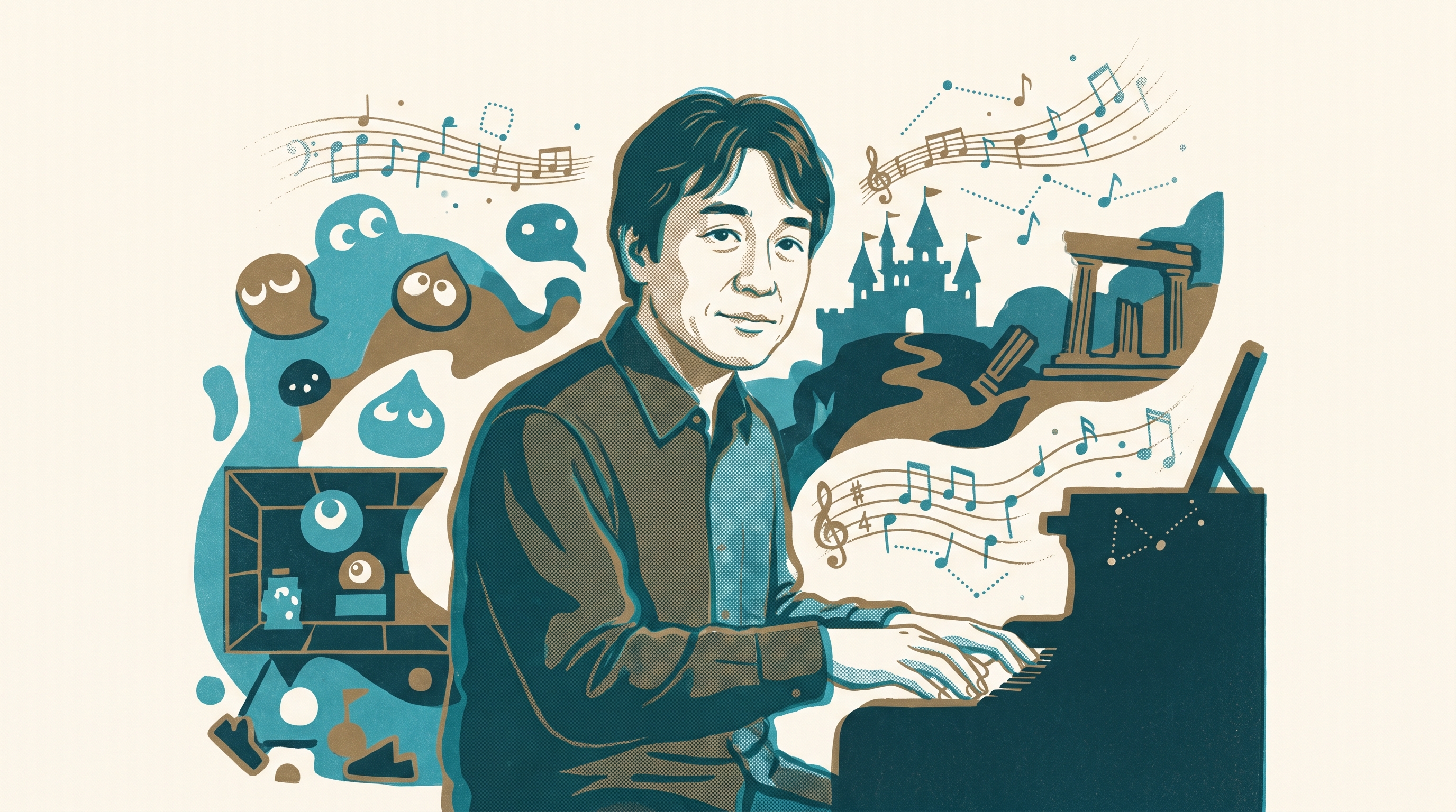 Masanobu Tsukamoto — Enjoy Game Japan Museum illustration