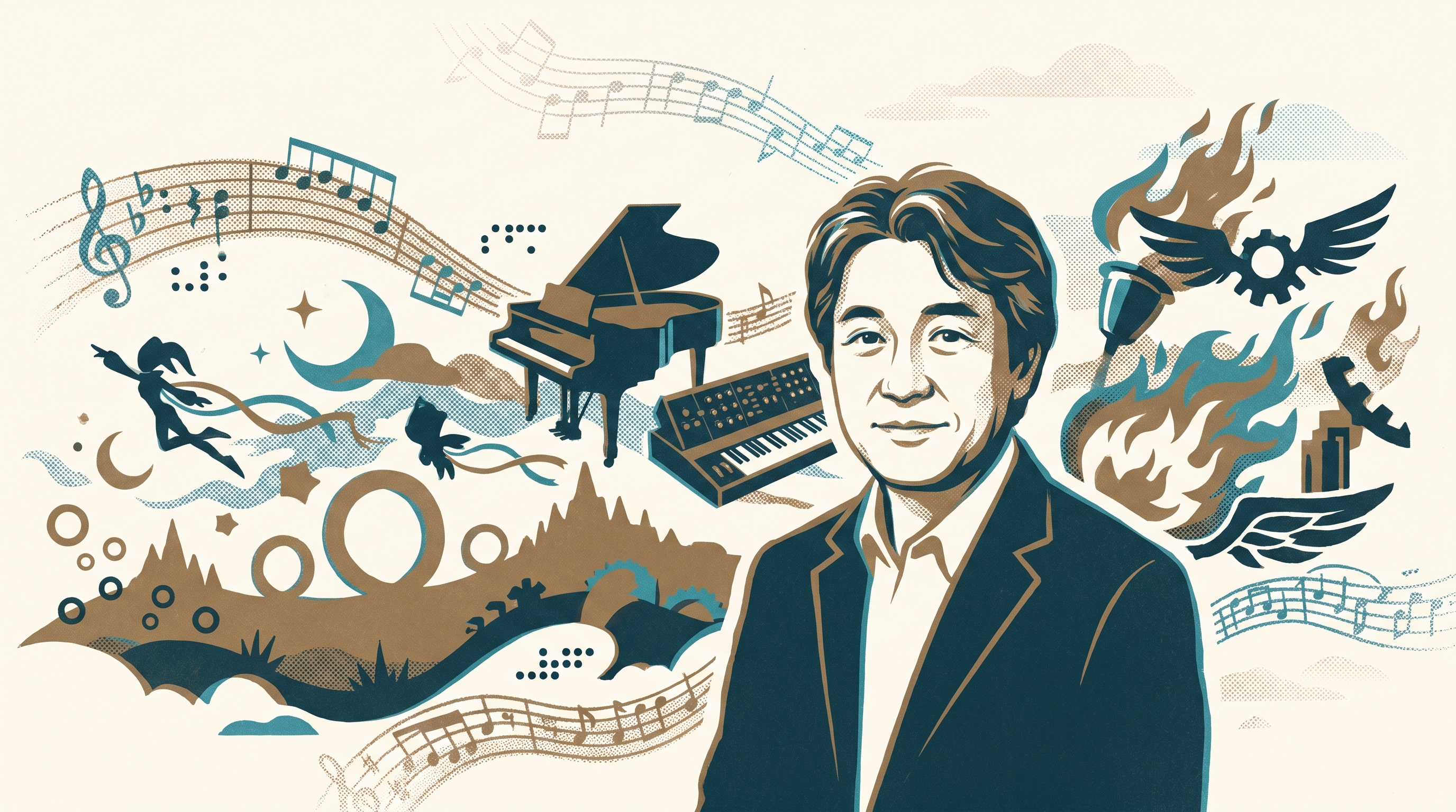 Naofumi Hataya — Enjoy Game Japan Museum illustration