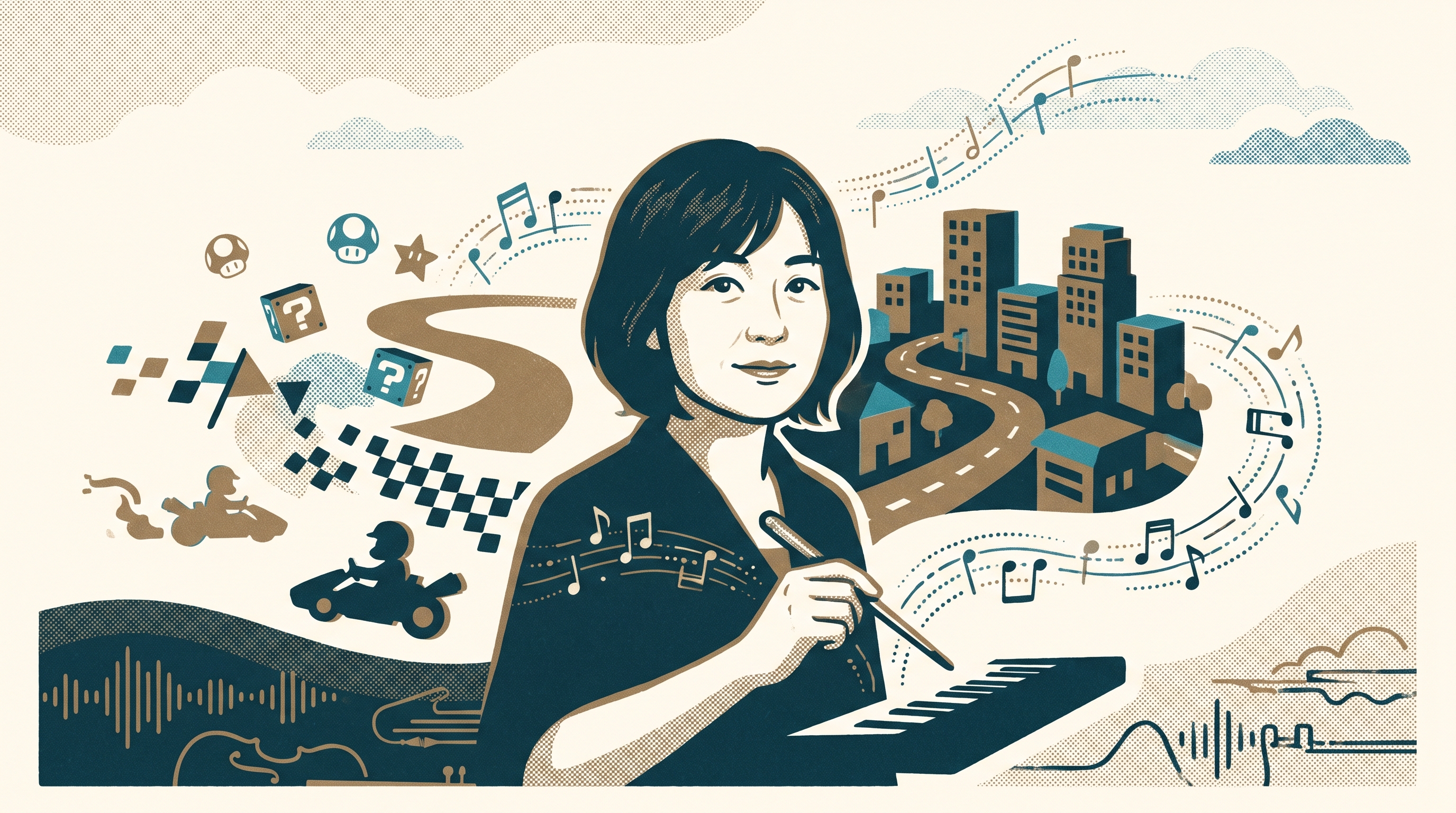 Soyo Oka — Enjoy Game Japan Museum illustration