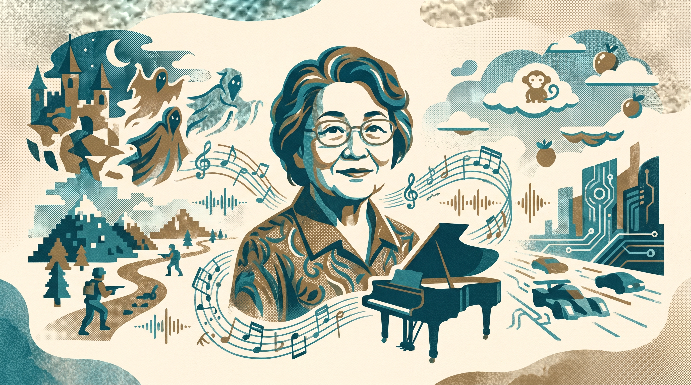 Tamayo Kawamoto — Enjoy Game Japan Museum illustration