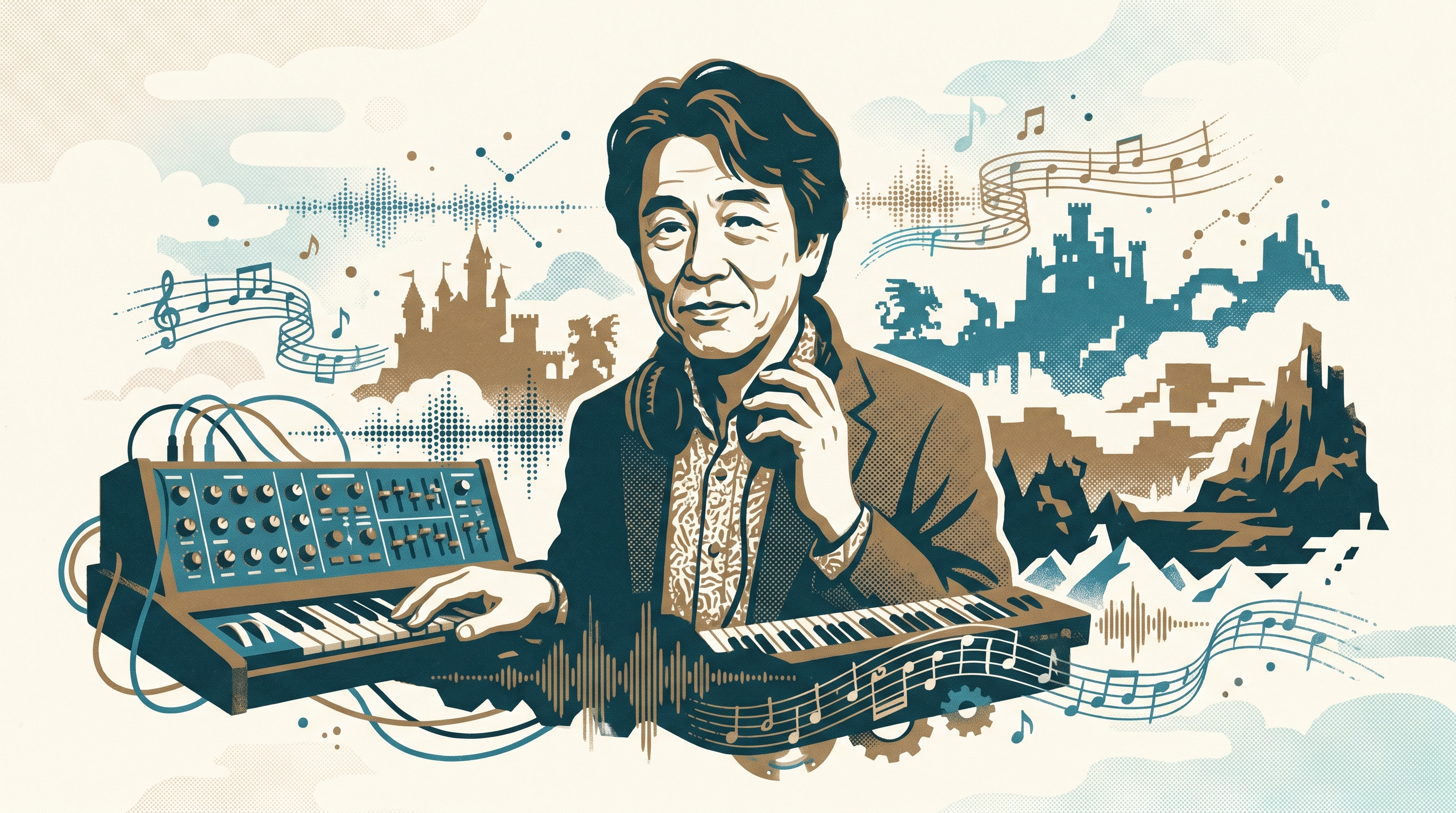 Toshiaki Sakoda — Enjoy Game Japan Museum illustration