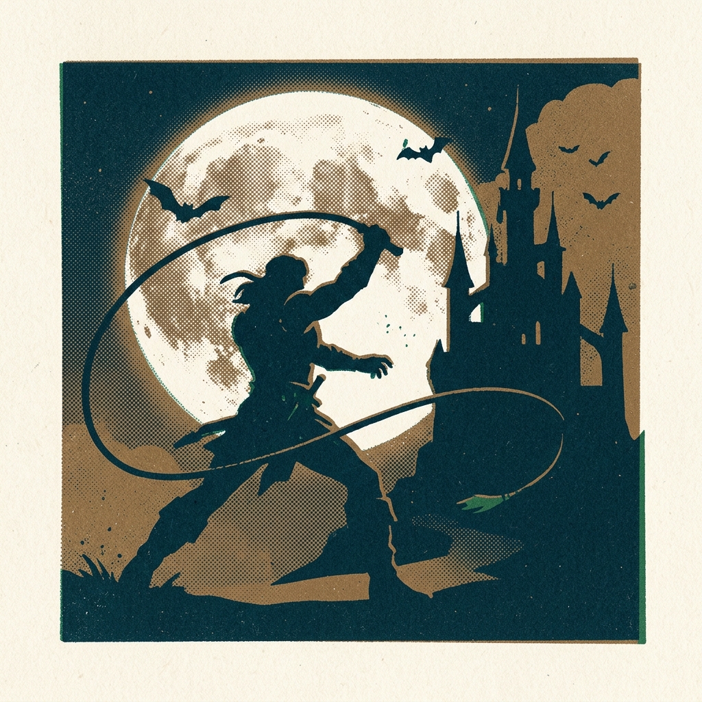 Vampire Killer has been arranged for orchestras, metal bands, and jazz. Konami wrote it for an 8-bit disk drive. Castlevania 