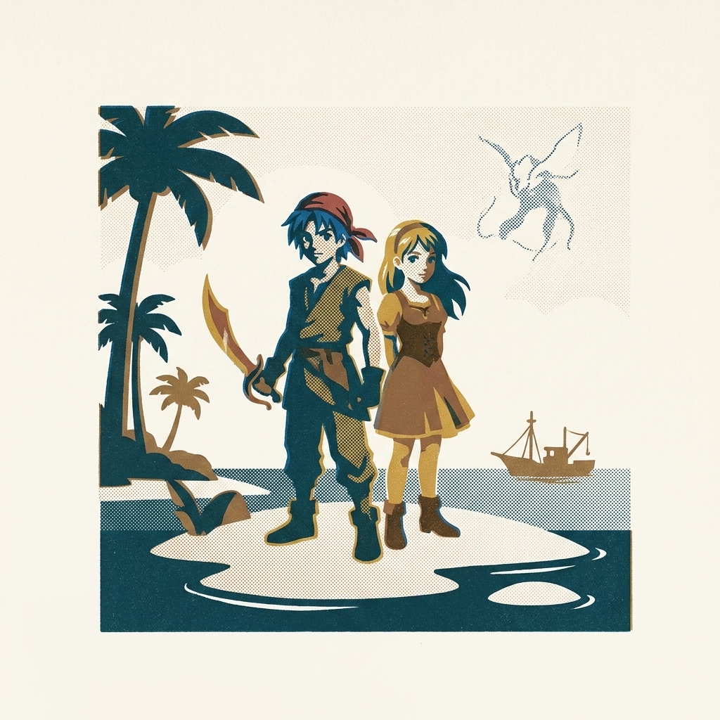 Yasunori Mitsuda says Chrono Cross is the score he is most proud of — more than Chrono Trigger. PlayStation, 1999. Over 40 pl