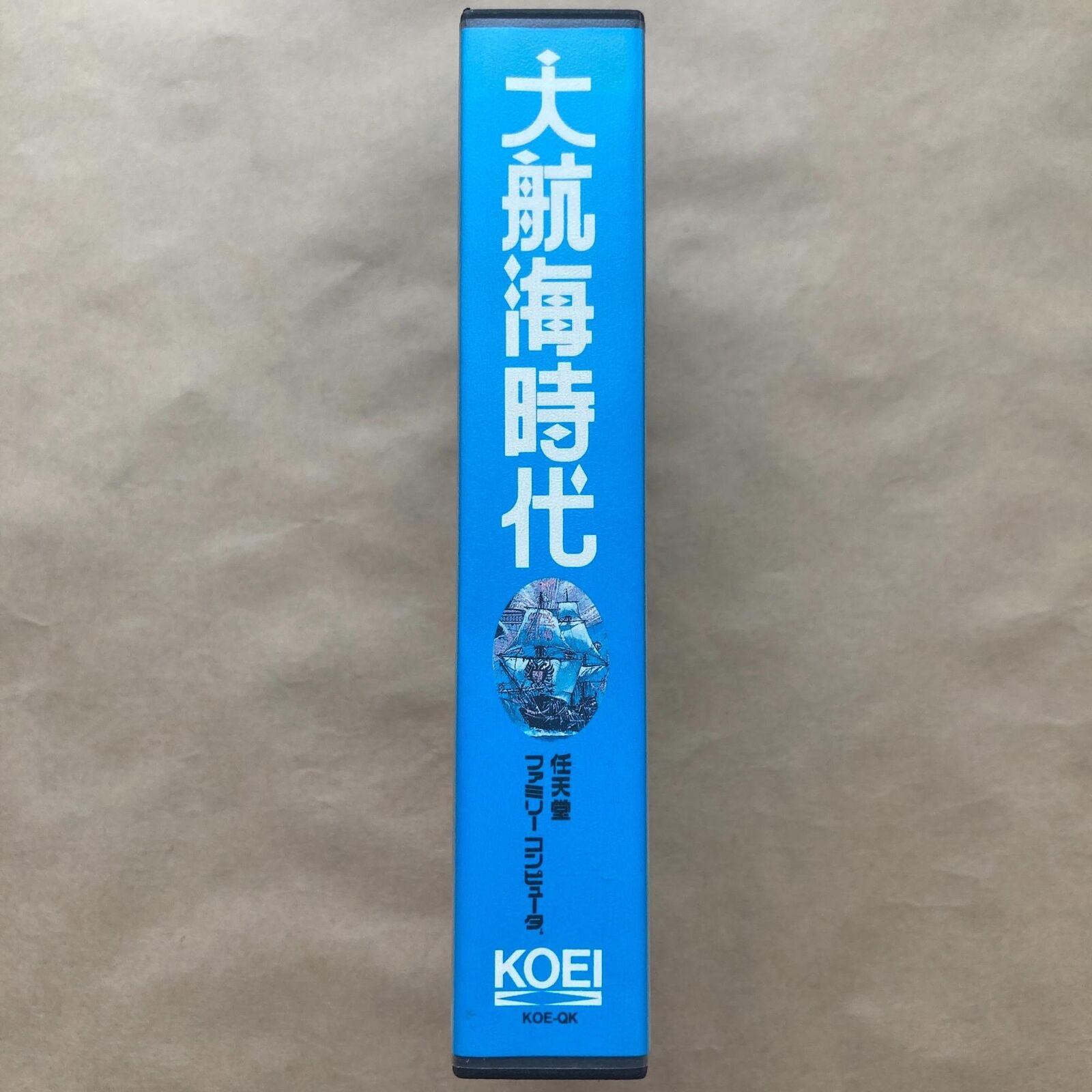 Koei mapped the real Atlantic on a Famicom cartridge. Daikoukai Jidai (1991) — trade routes, naval battles, Age of Discovery. — photo 4