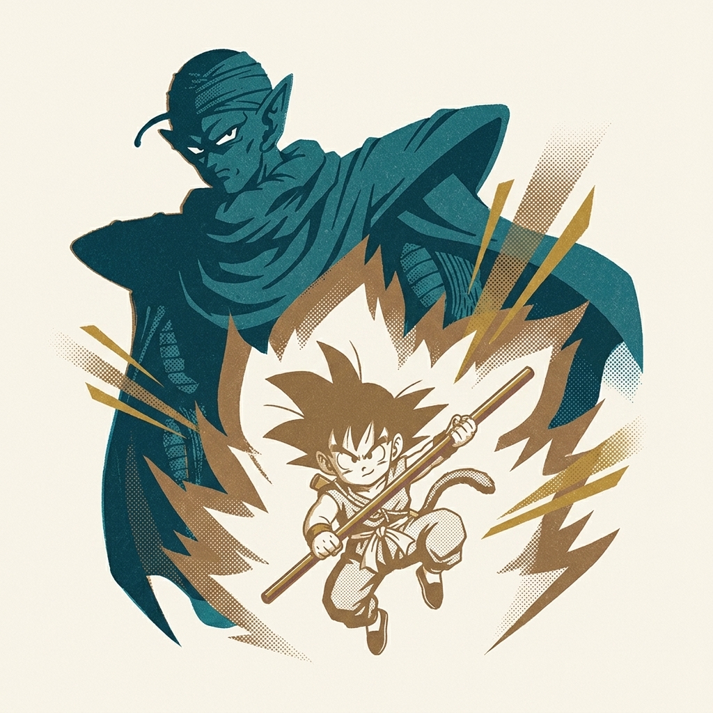 First Dragon Ball RPG ever made. Daimaoh Fukkatsu (Famicom, 1988) adapts the King Piccolo arc — where Krillin and Roshi died 