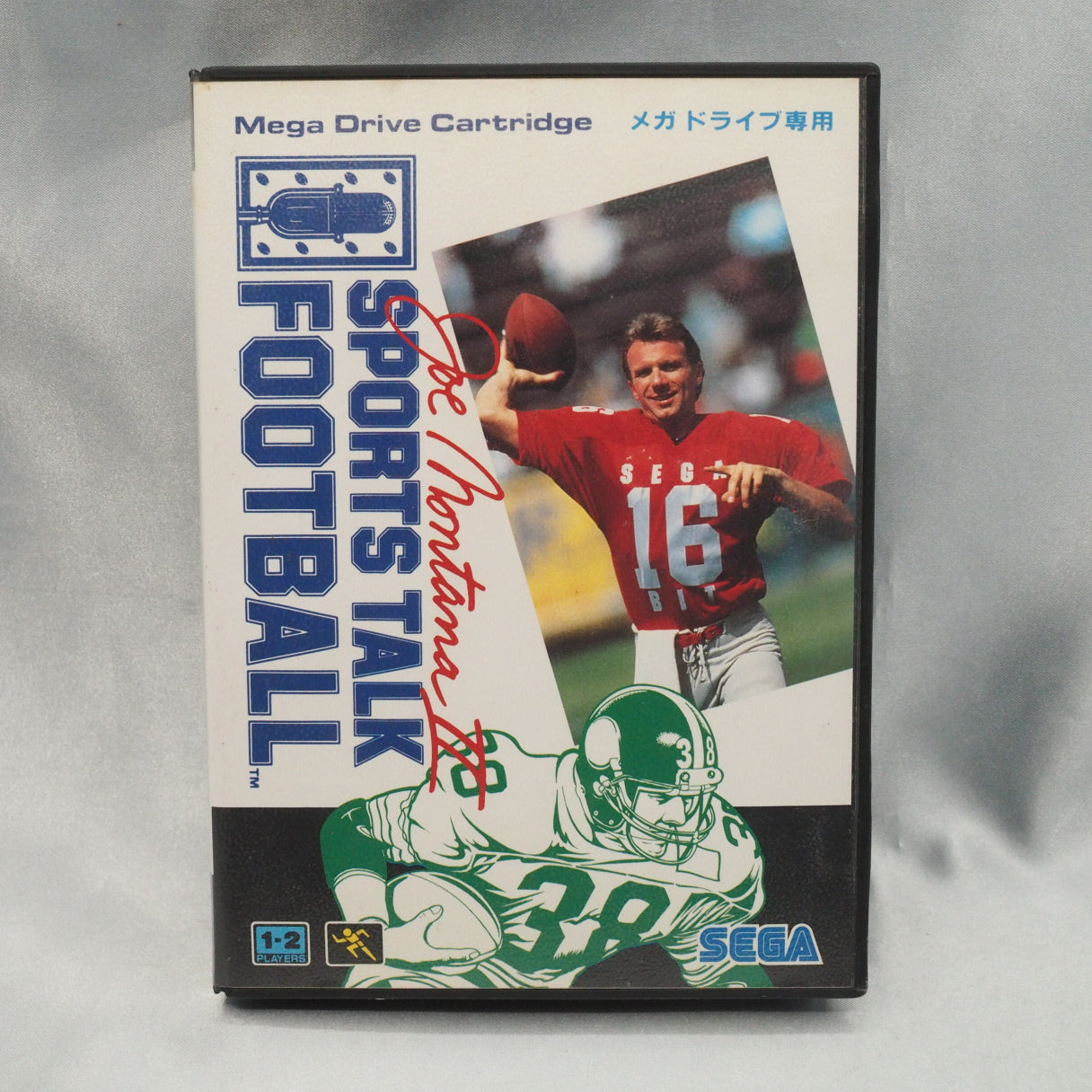 Spoken play-by-play on a 16-bit console in 1992 — that was not normal. Joe Montana II: Sports Talk Football (1992, Mega Drive — photo 11