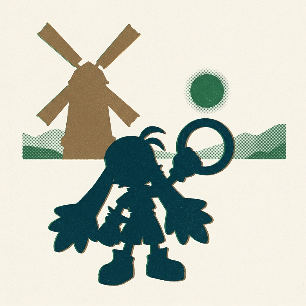 Looked made for children. Ended with one of the PS1's most devastating reveals. Klonoa: Door to Phantomile (1997, PlayStation — photo 2