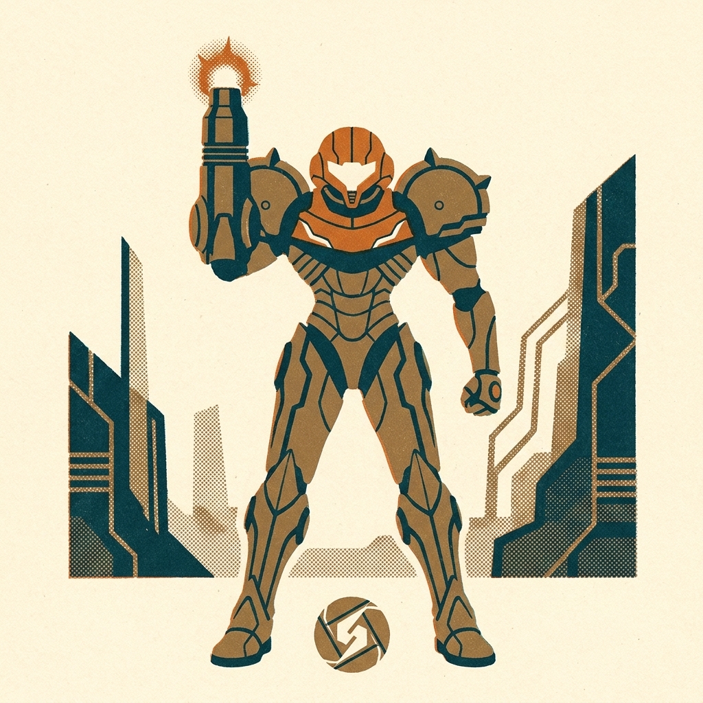 Standing in the dark world drains Samus constantly — no safe moment outside light crystals. Metroid Prime 2: Echoes, GameCube
