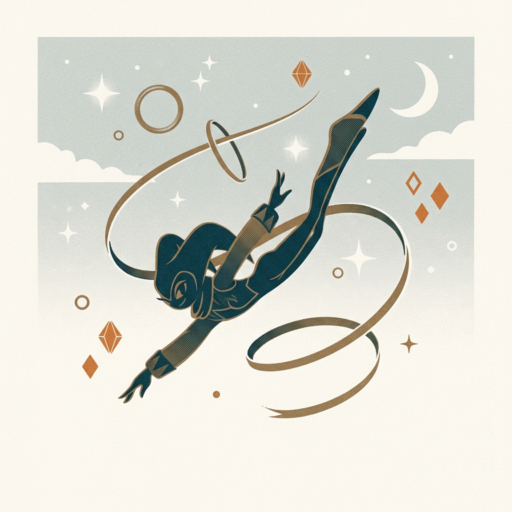 Yuji Naka gave NiGHTS no gender — the dream belongs to whoever is dreaming. NiGHTS (Saturn, 1996) was originally bundled with