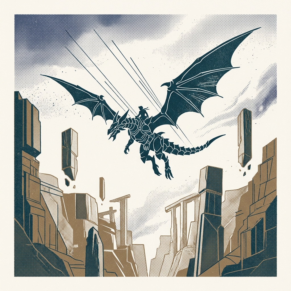 Fumito Ueda — later Ico, SotC — drew art here as a junior. Panzer Dragoon Zwei (Saturn, 1996), Team Andromeda's dragon-evolut