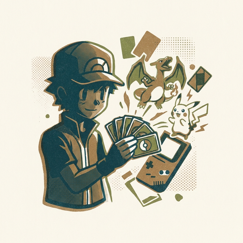 Hudson Soft's name appears nowhere on the box. Pokémon Trading Card Game (1998, GBC) — 20 cards exist only in this game, neve