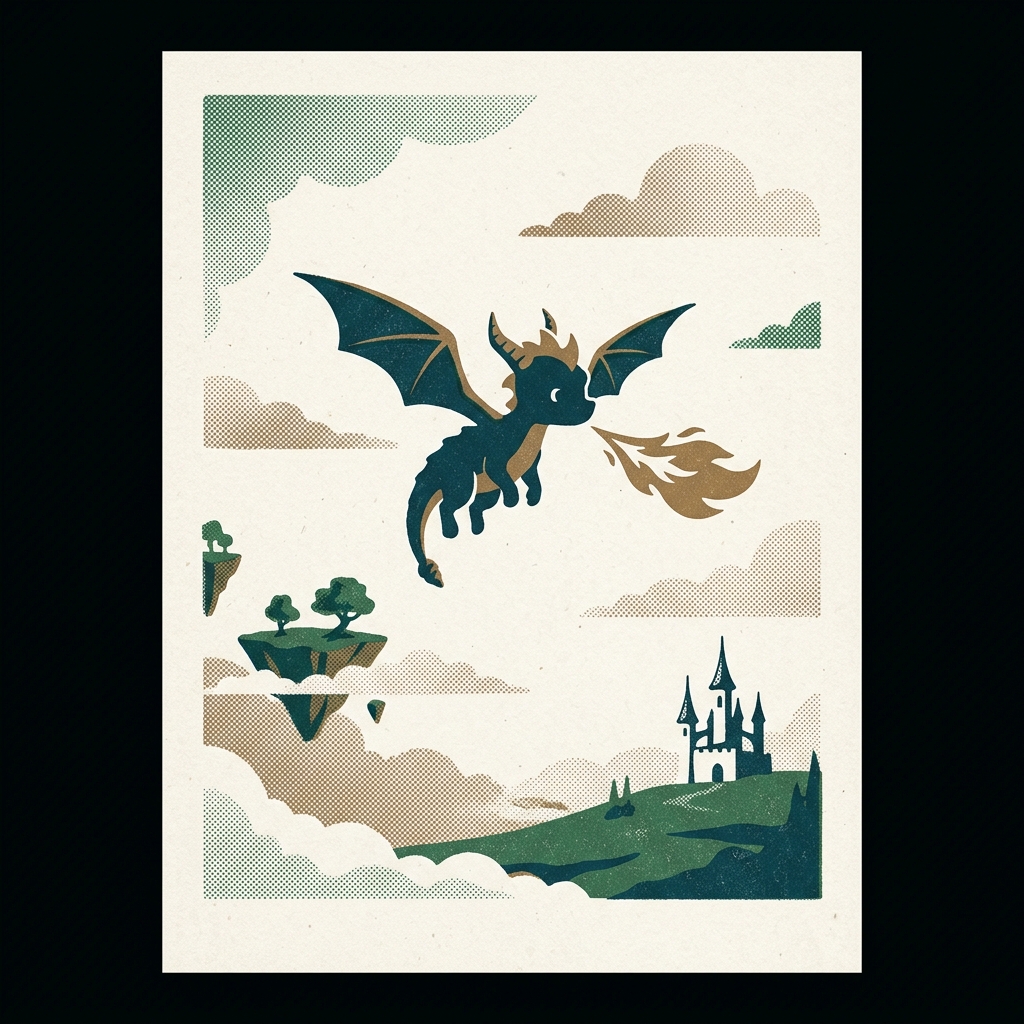 Sting's drummer composed the soundtrack. Spyro the Dragon (PlayStation, 1998) — Insomniac's purple dragon built in seven mont