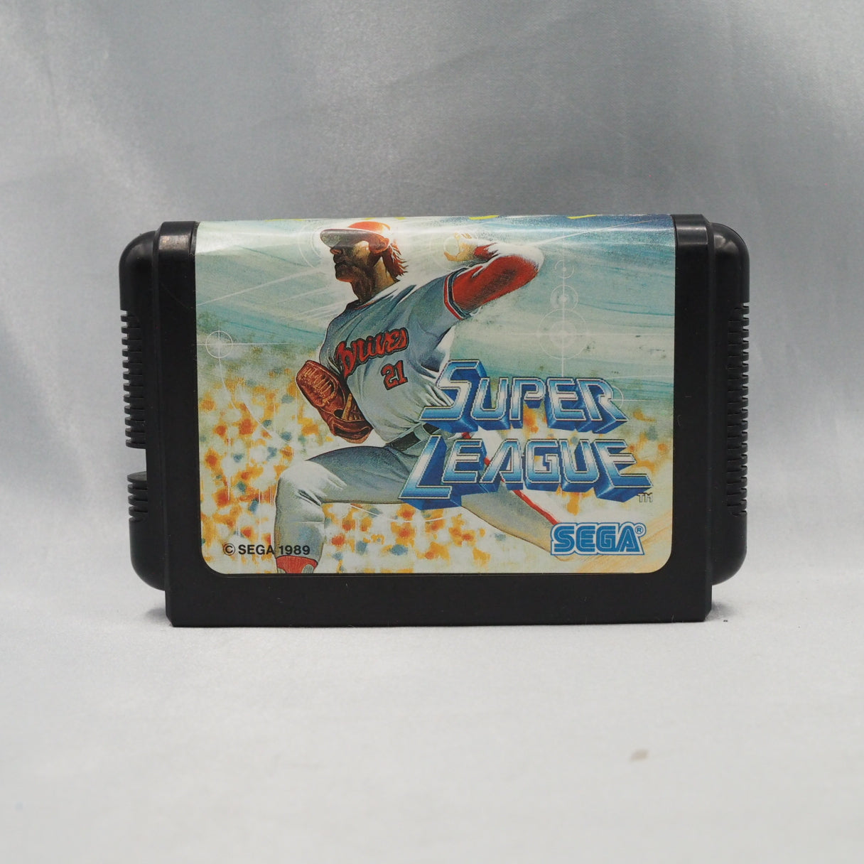 Japan-only Mega Drive baseball (1989) with licensed NPB rosters. Sega shipped it abroad as Tommy Lasorda Baseball — a complet — photo 2