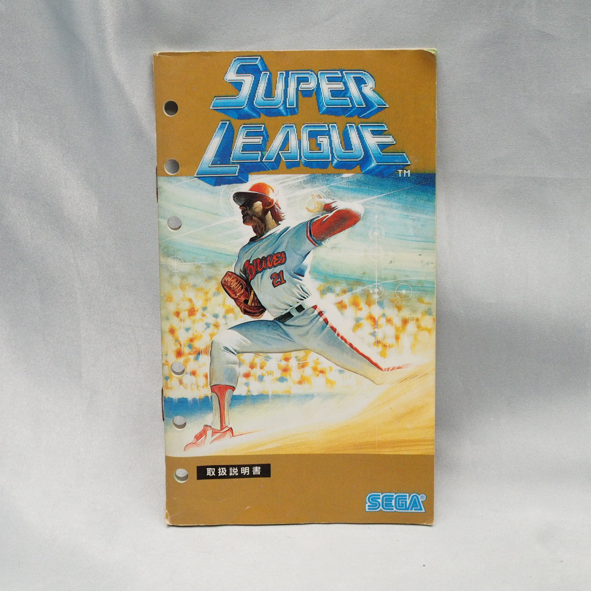 Japan-only Mega Drive baseball (1989) with licensed NPB rosters. Sega shipped it abroad as Tommy Lasorda Baseball — a complet — photo 7