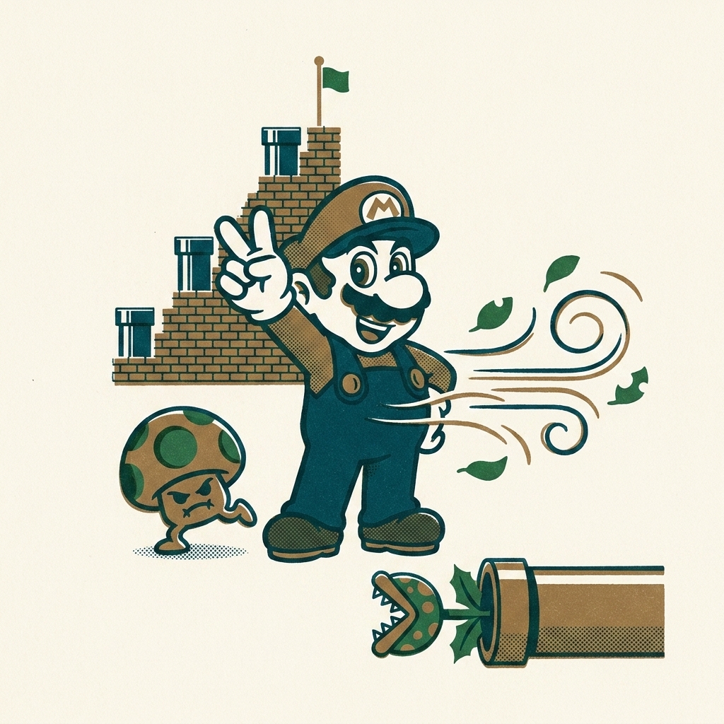 Nintendo of America called it too hard and shipped a different game under its name. Japan-only SMB2 (FDS, 1986) — Lost Levels