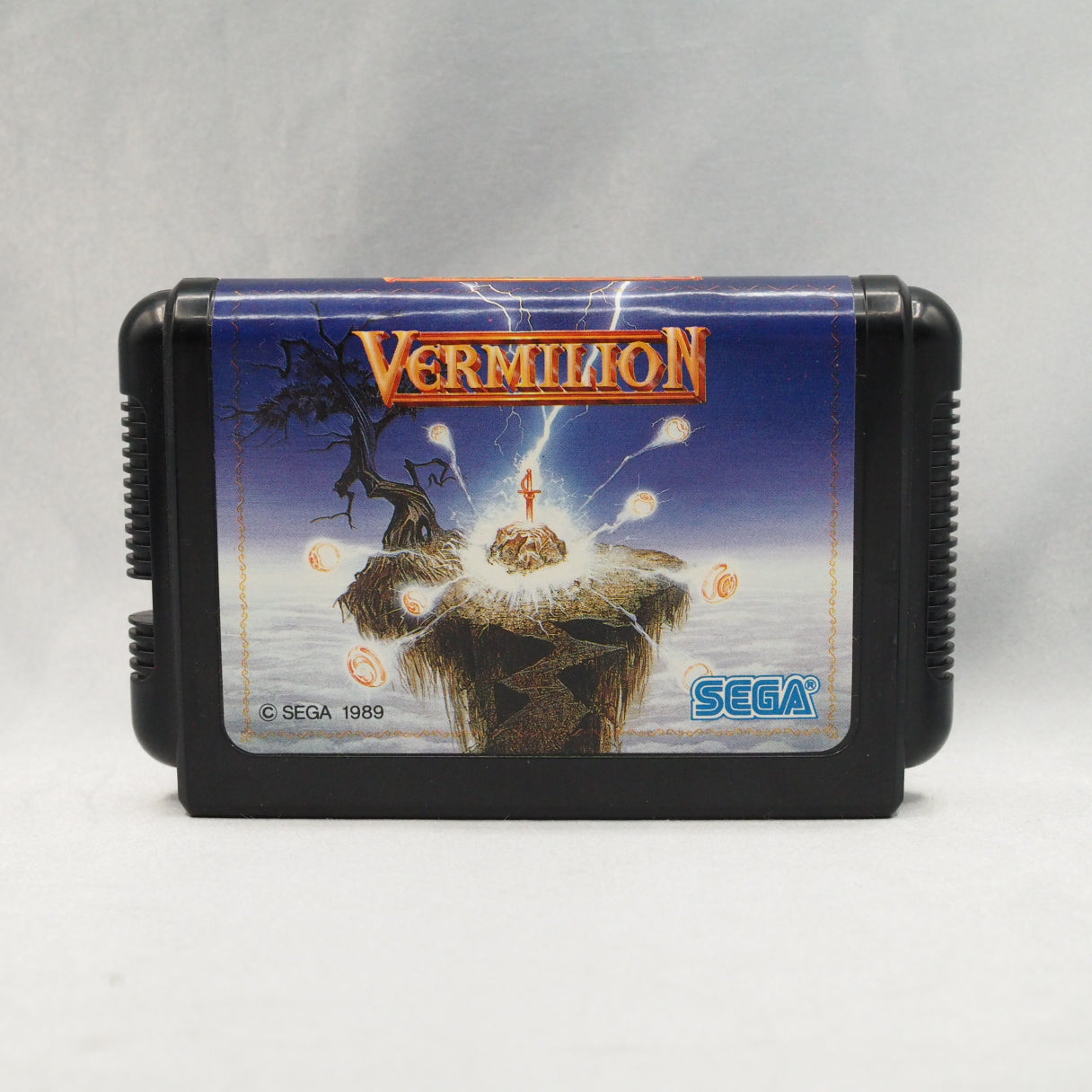 Four battle perspectives in one cartridge: overworld, town, dungeon, and boss. Sword of Vermilion (1989, Mega Drive) — Yu Suz — photo 2