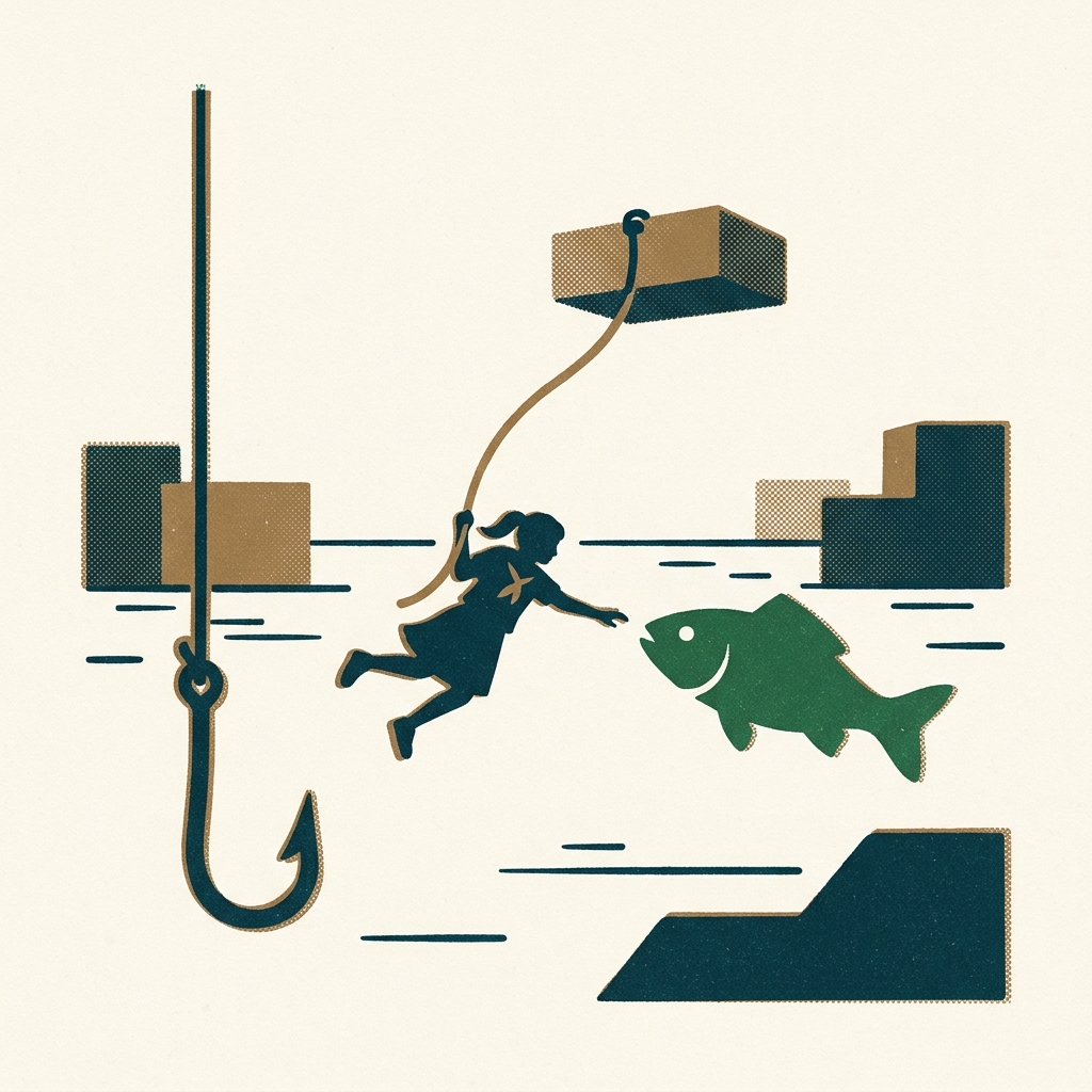 Umihara Kawase (Super Famicom, 1994) invented a movement vocabulary no other platformer had: an elastic fishing line with rea