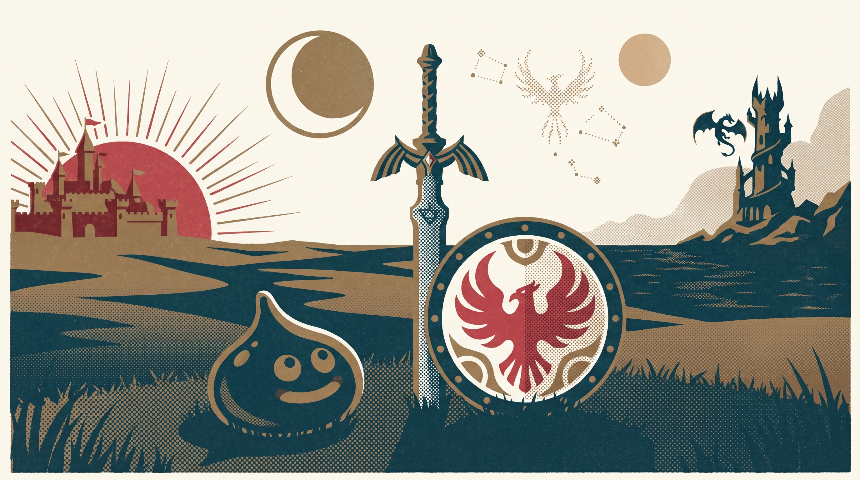 Enix — Enjoy Game Japan Museum illustration