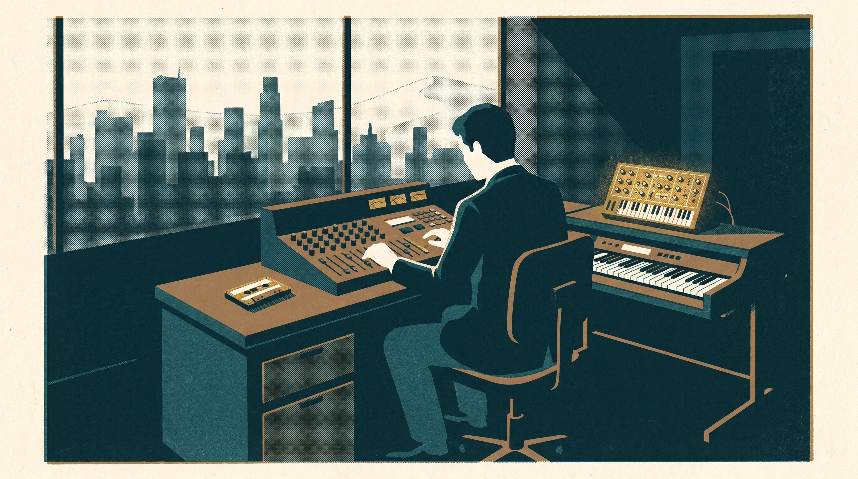 The Distance from Three — Enjoy Game Japan Museum illustration