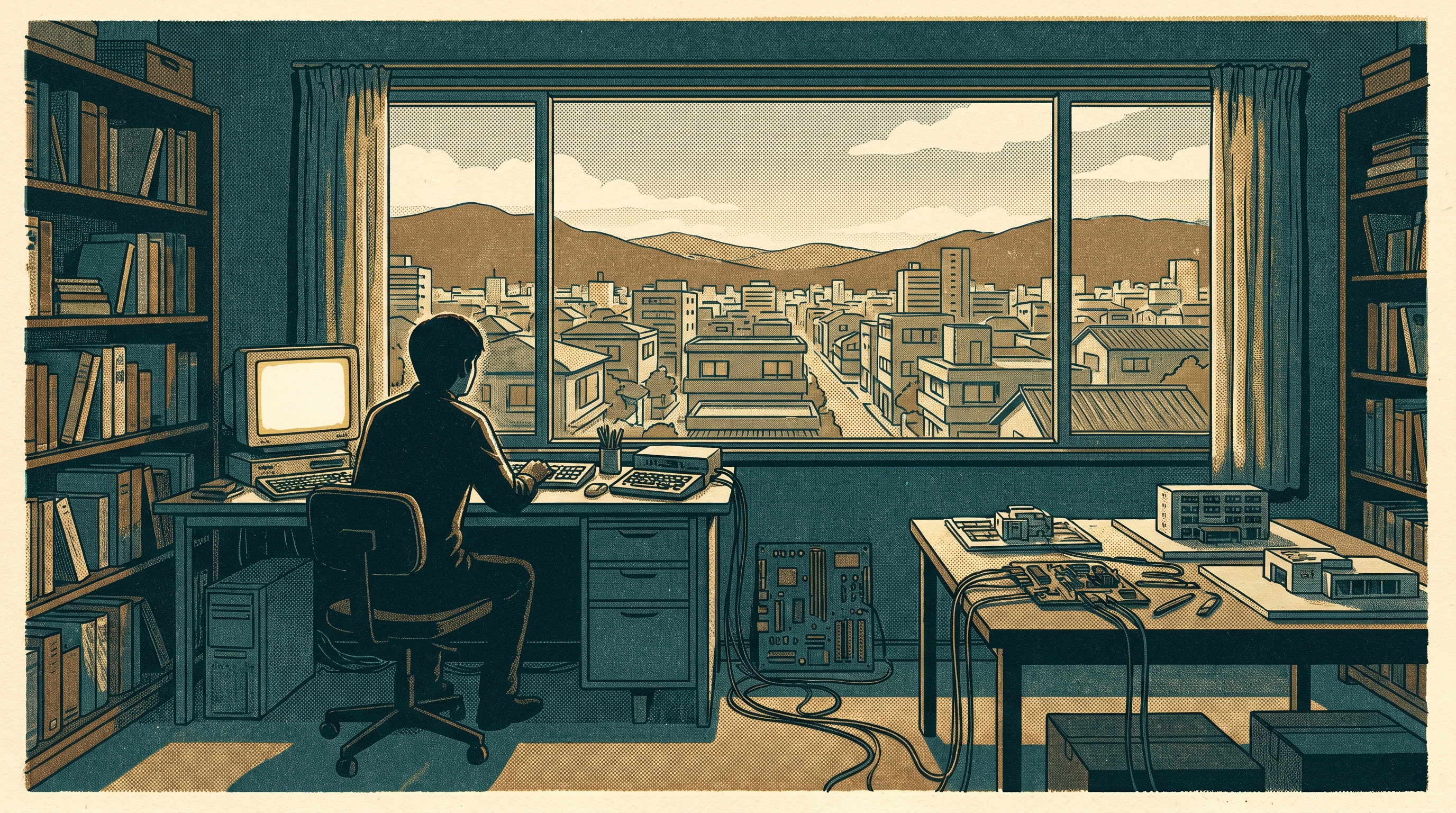 The Programmer Who Became President — Enjoy Game Japan Museum illustration