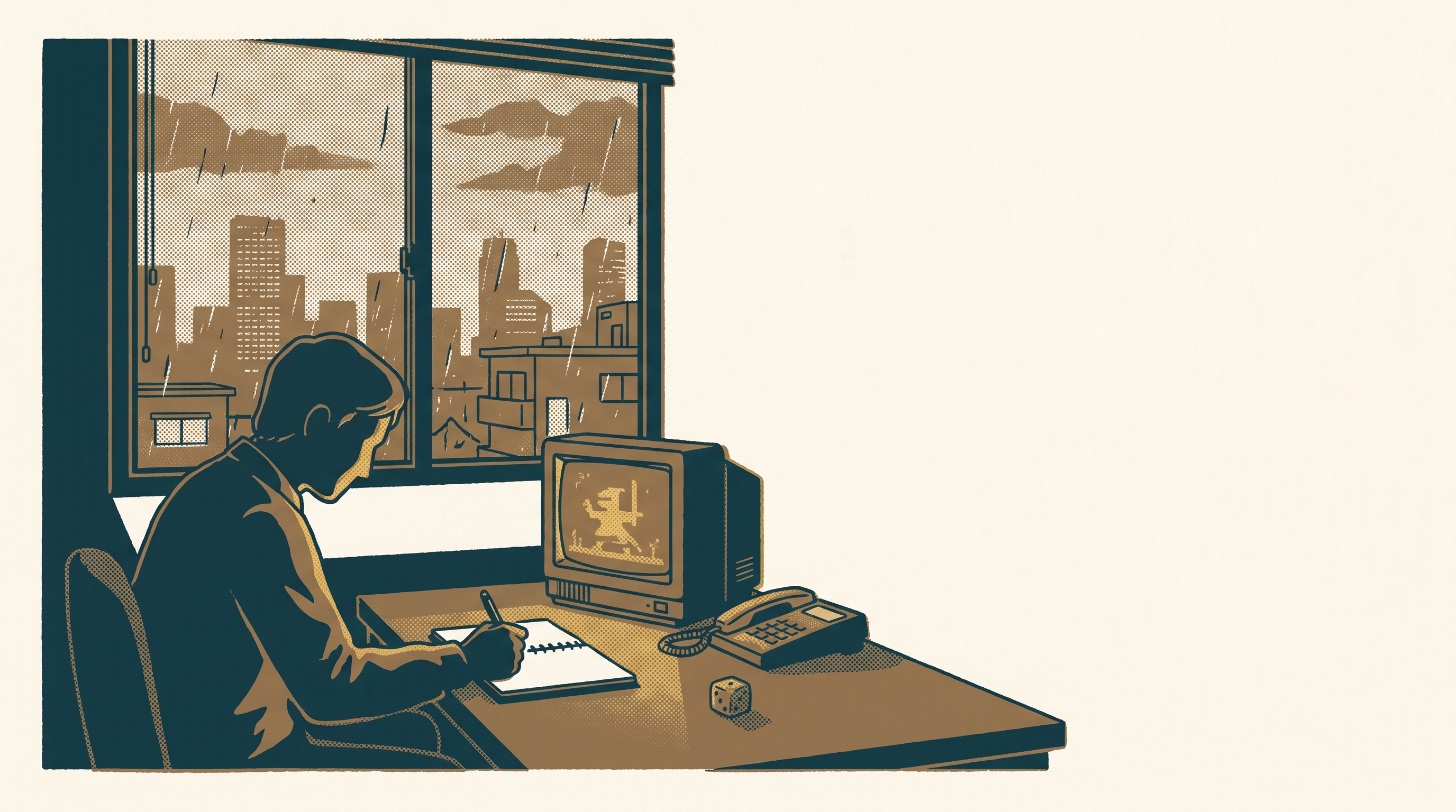 The Final Wager — Enjoy Game Japan Museum illustration
