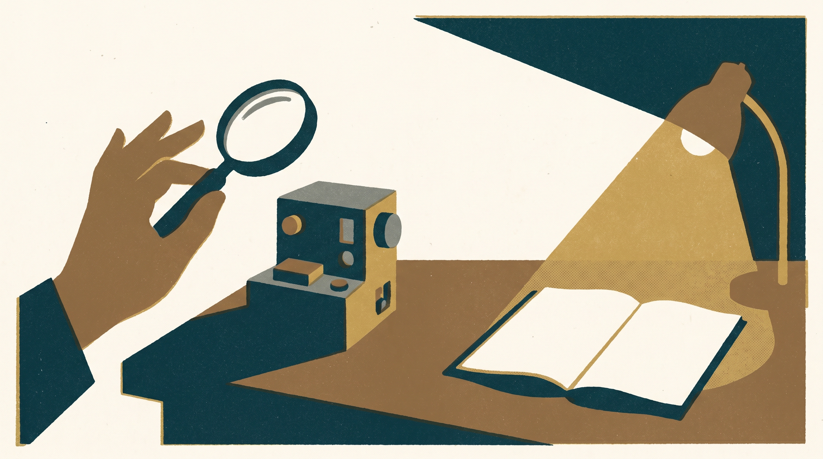 The Man Who Asked What He'd Built — illustration